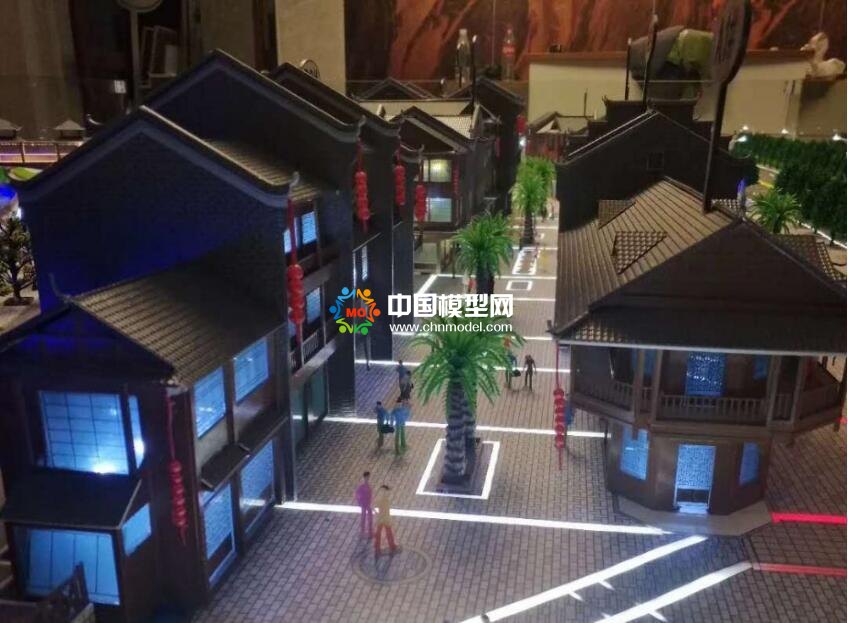 瑤族文化街沙盤模型