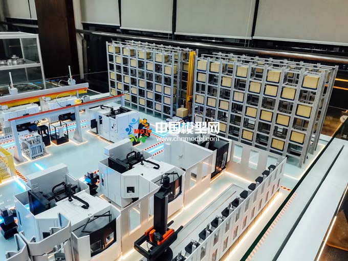 機器人生產線模型