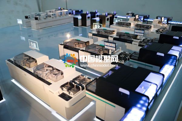 智能醫療診斷系統沙盤模型