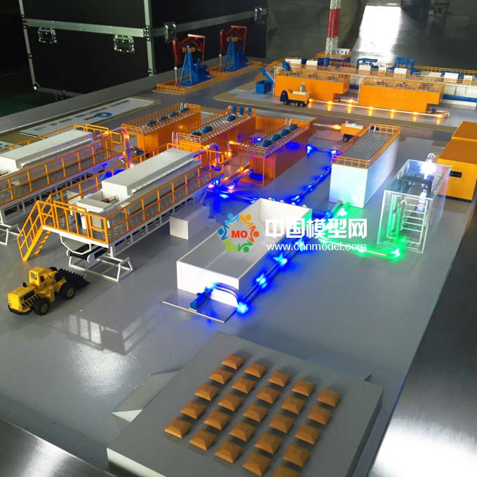 泥漿不落地系統模型