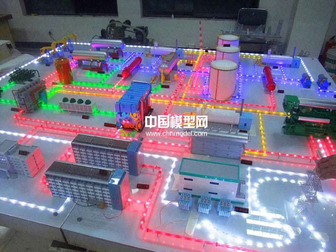 油氣田分布式能源沙盤模型