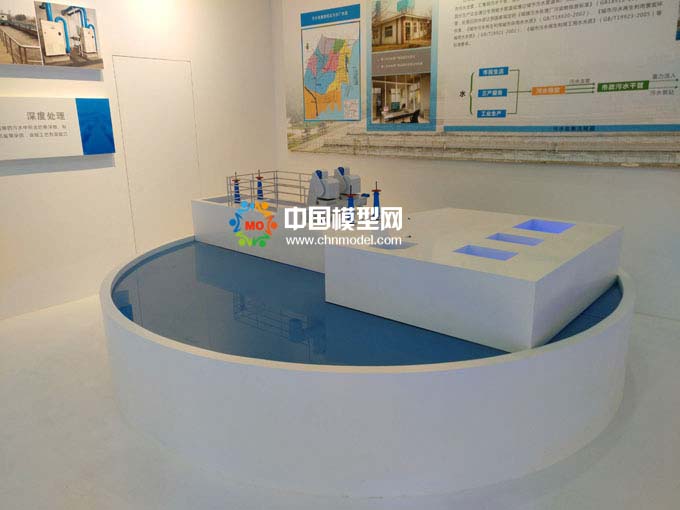 水廠設備模型