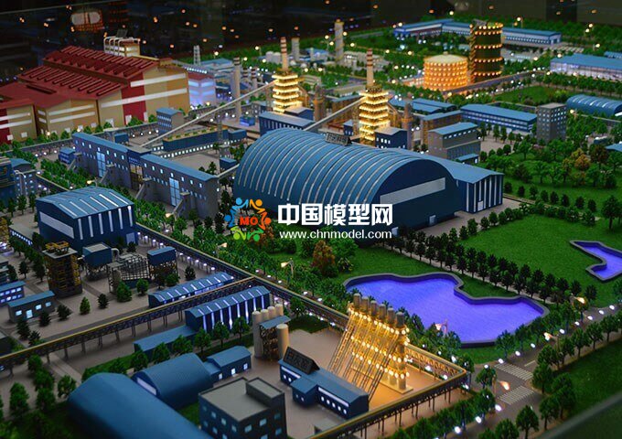 國內部分鋼鐵廠沙盤模型