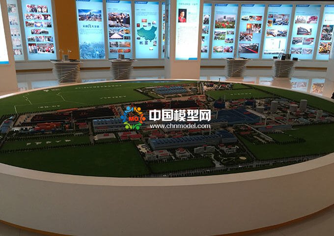 國內部分鋼鐵廠沙盤模型