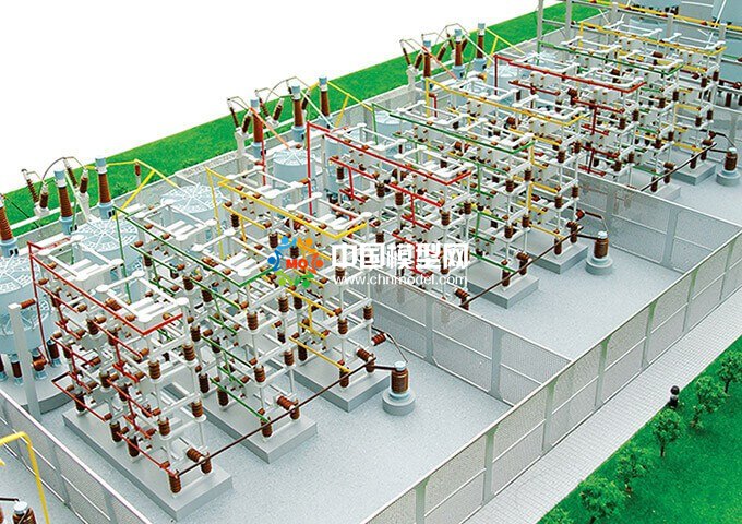 最新電網沙盤模型