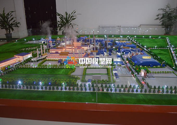 國內部分鋼鐵廠沙盤模型