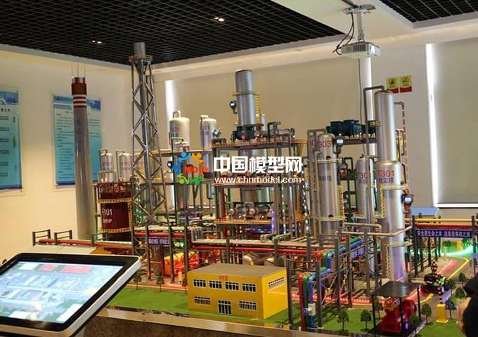 LNG液化調峰工廠沙盤模型