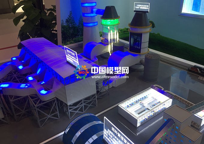 發(fā)電廠環(huán)保設(shè)備模型，電除塵模型，脫硫脫硝模型