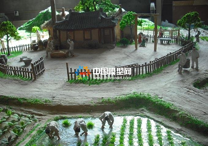農作場景沙盤模型