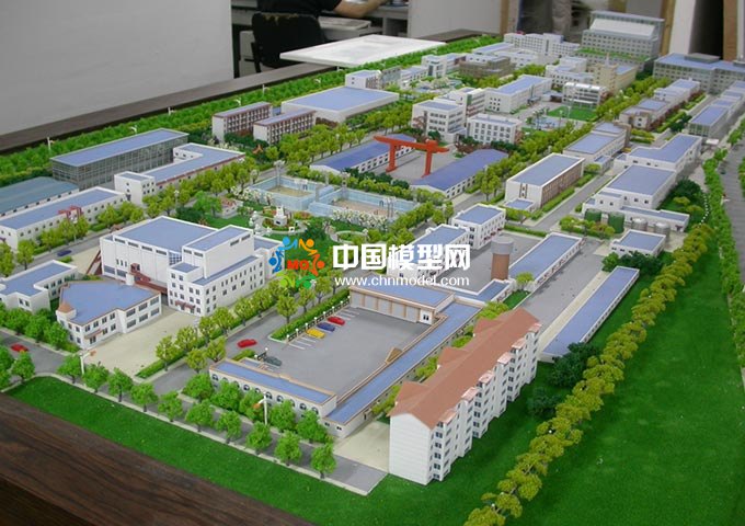 智慧物流園沙盤模型