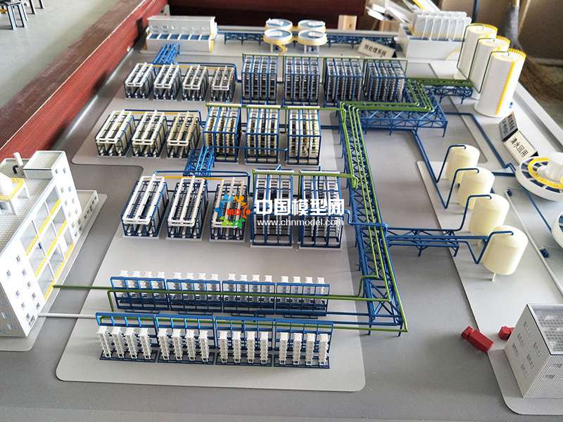 制漿造紙廢水零排放沙盤模型