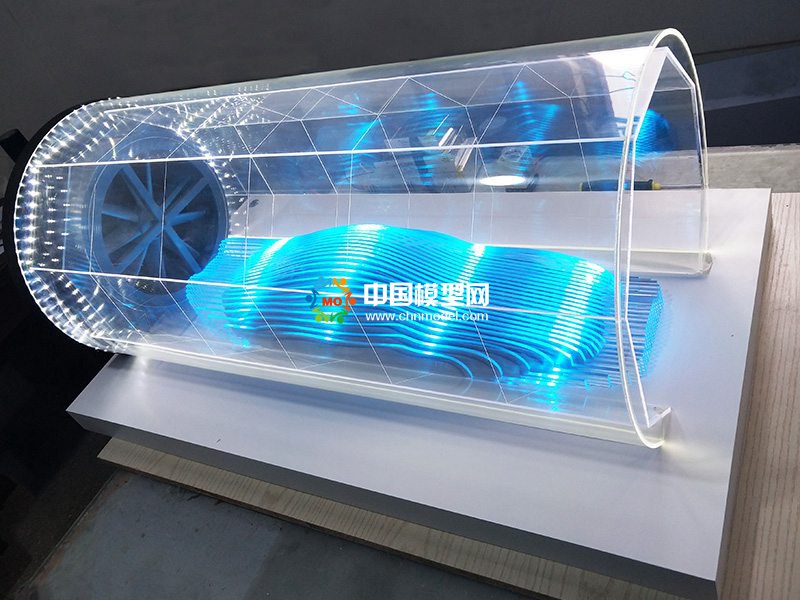 汽車風洞測試實驗模型