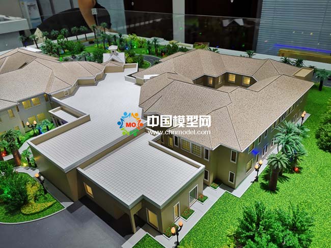 養老院沙盤模型