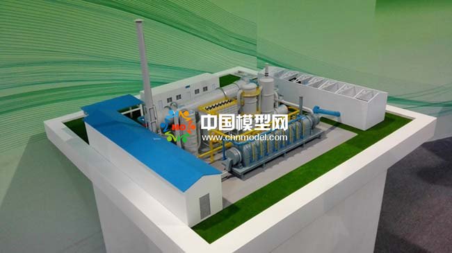 污染土壤修復(fù)沙盤模型，污泥處理模型