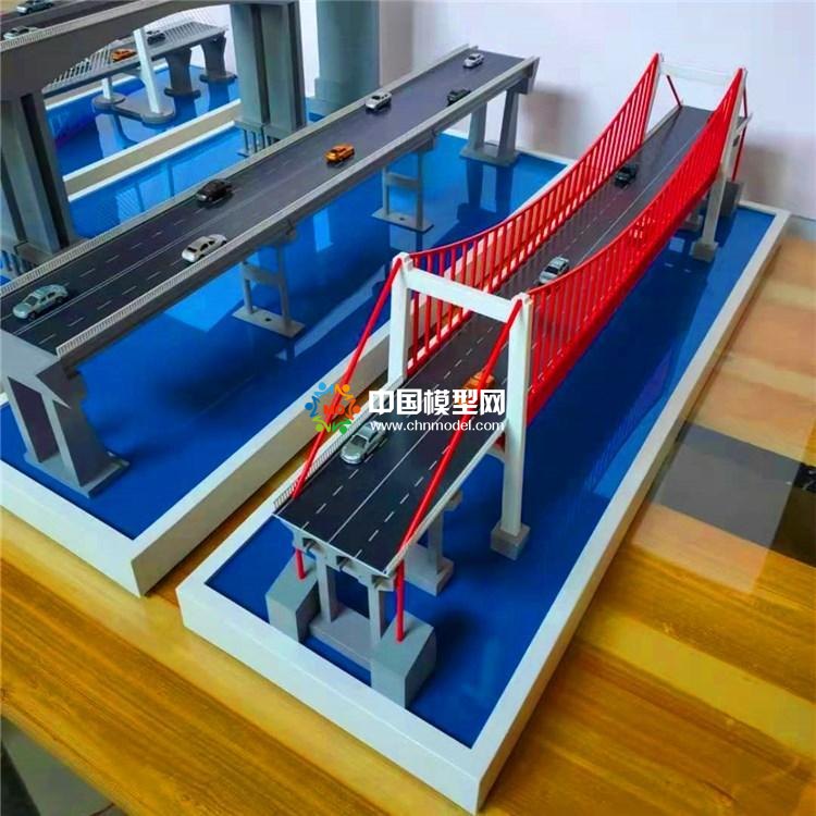 公路橋模型，鋼結(jié)構(gòu)橋模型，斜拉吊橋模型