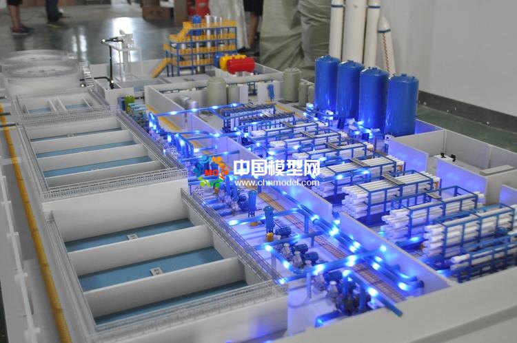 工業水處理沙盤模型