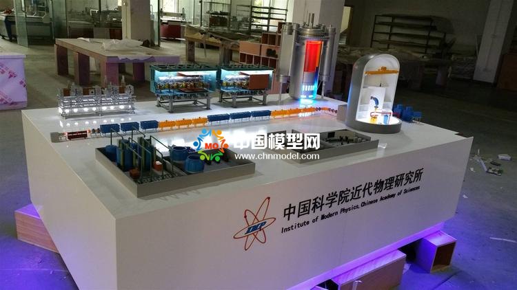 核電物理研究沙盤模型，核電站結構模型