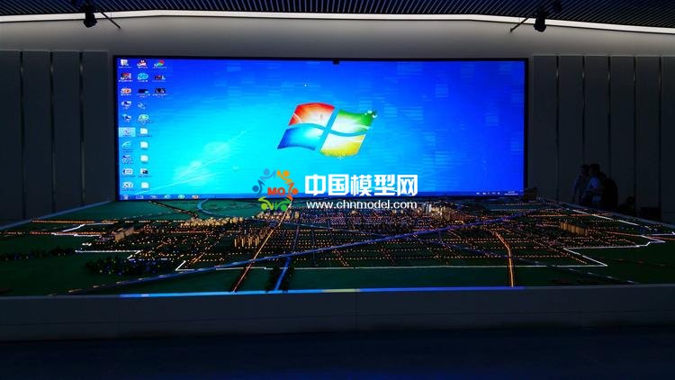 商務區沙盤模型