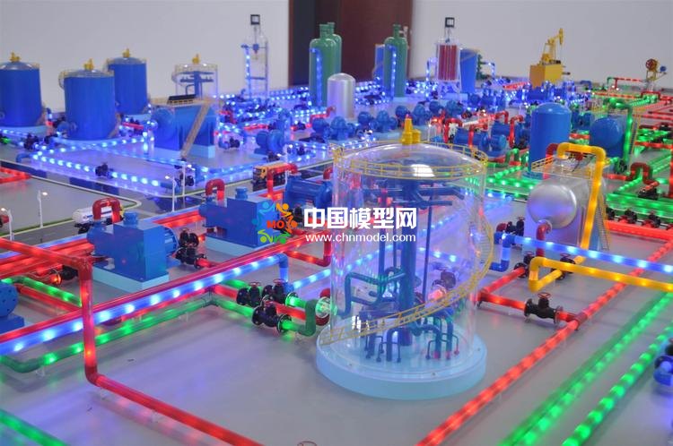 石油化工生產(chǎn)流程沙盤(pán)模型