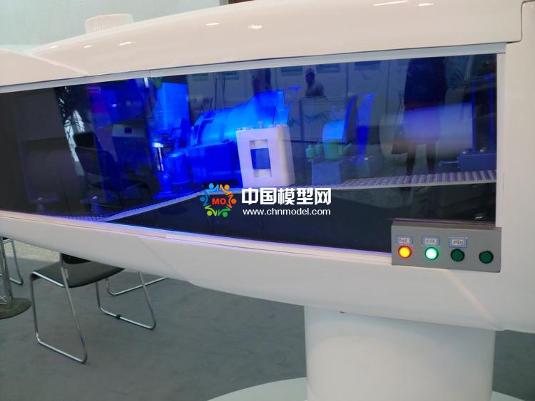 大型風力發電機內部結構模型