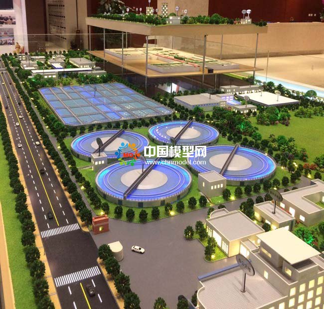 新疆污水處理廠沙盤模型