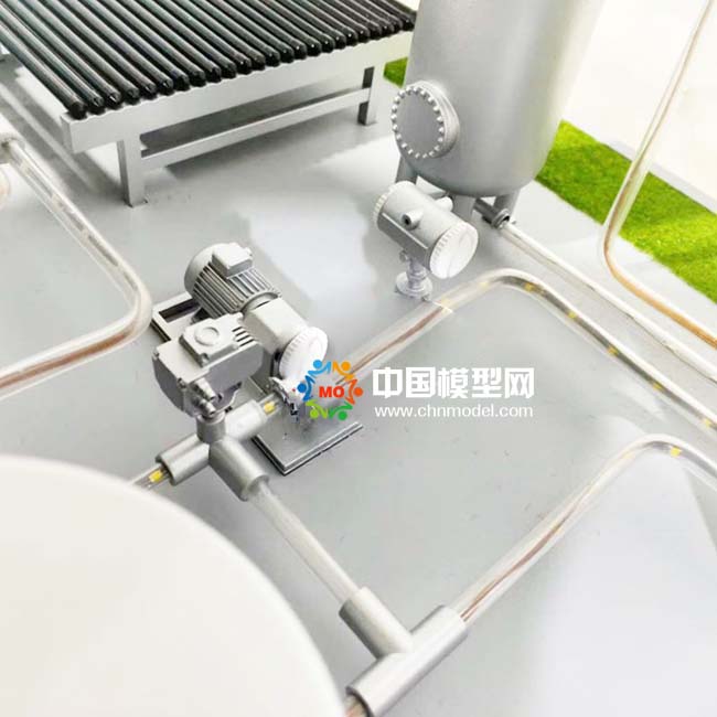 太陽能轉化裝置沙盤模型