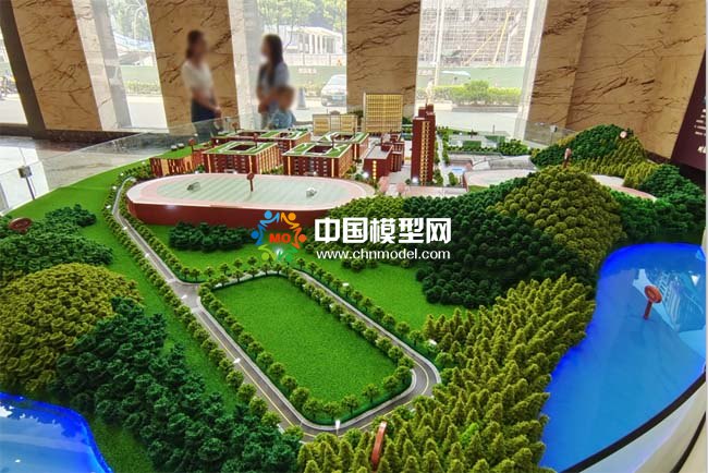 廣州源雅學校沙盤模型