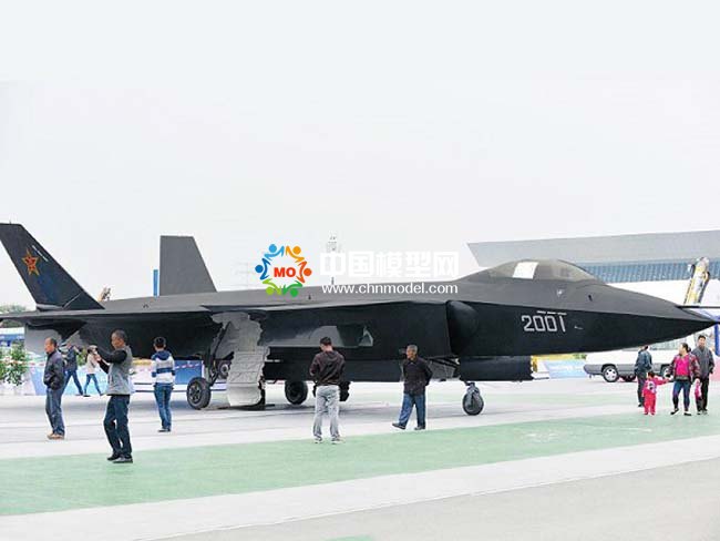 殲-20戰斗機模型