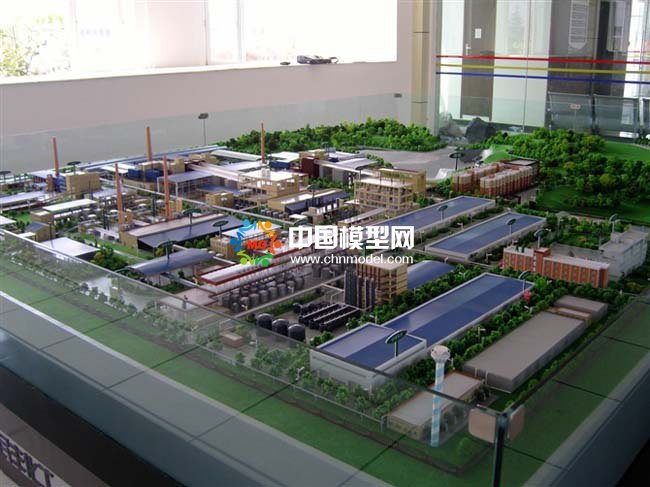 ???????民豐化工廠沙盤模型