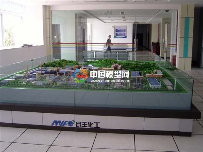 ???????民豐化工廠沙盤模型