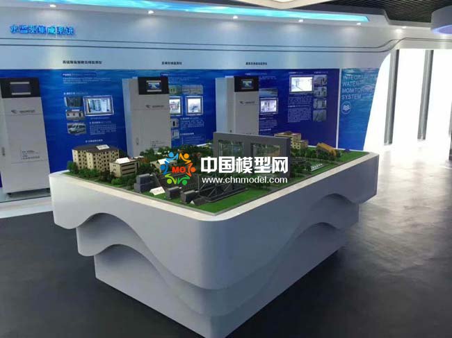 水環境監測處理沙盤模型