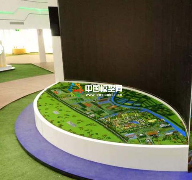 金灣臺灣農民創業園沙盤模型