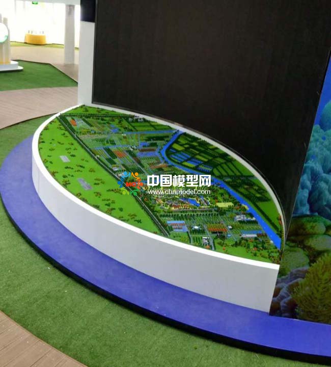 金灣臺灣農民創業園沙盤模型