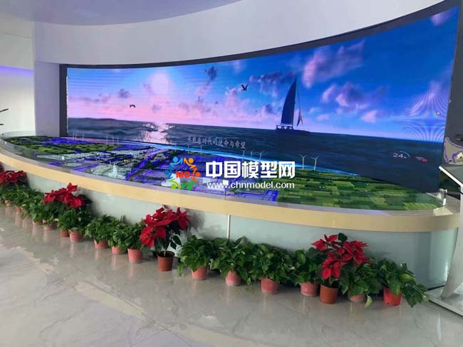 黃沙港沙盤模型