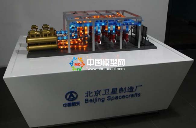 北京衛(wèi)星制造廠沙盤模型