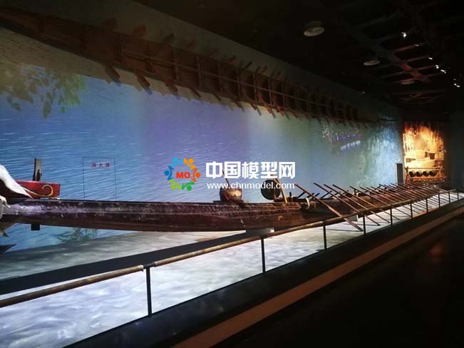 仿真1:1龍舟模型