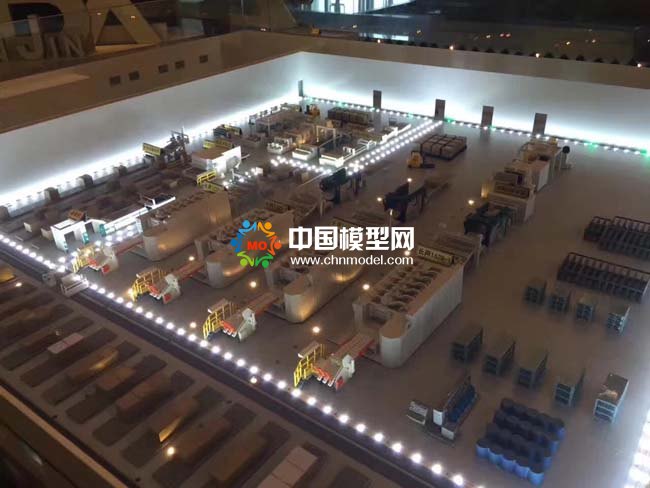 快遞物流分揀智能分揀系統沙盤模型