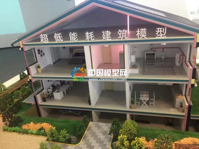 超低能耗建筑模型高質量民用建筑