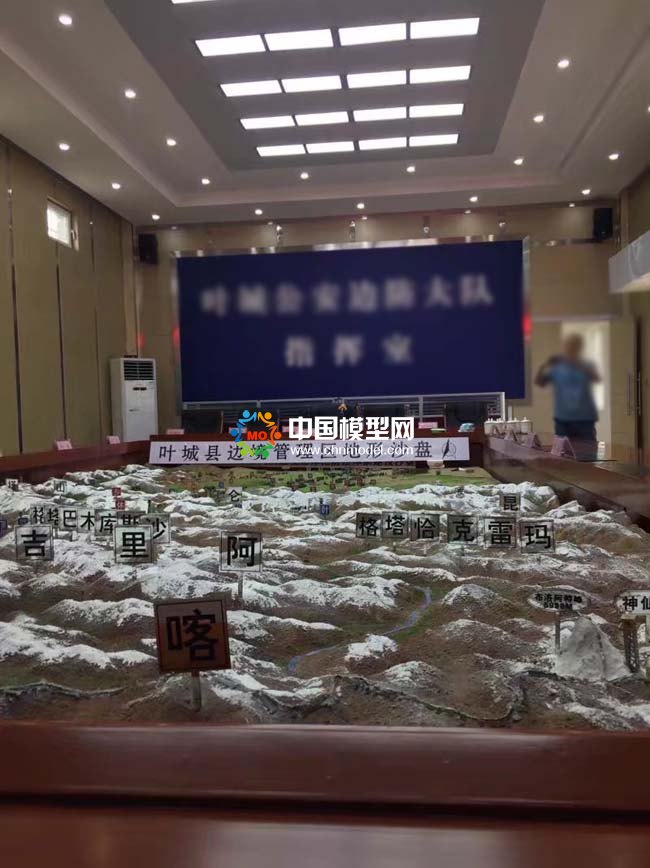 邊境檢查站與邊境管理立體化沙盤(pán)模型