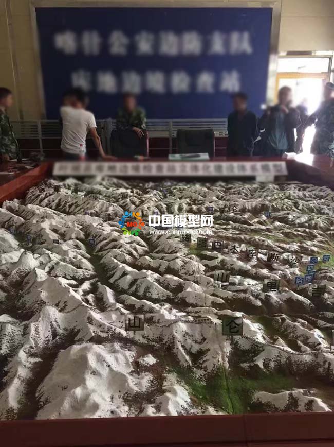 邊境檢查站與邊境管理立體化沙盤(pán)模型