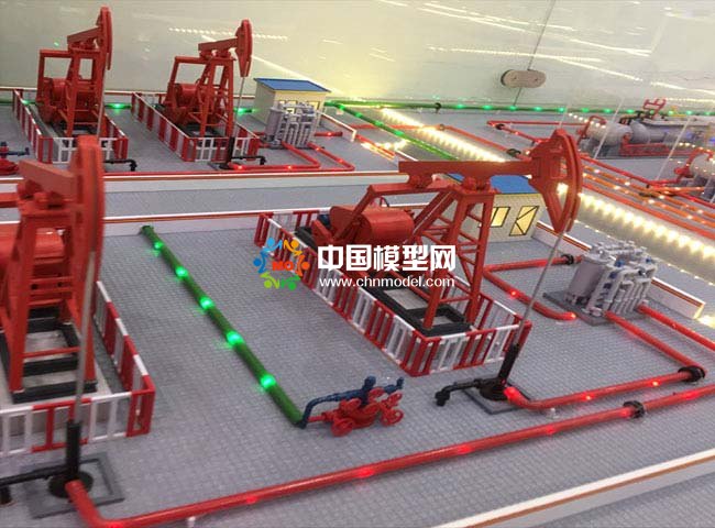 石油儲運油氣集輸系統沙盤模型