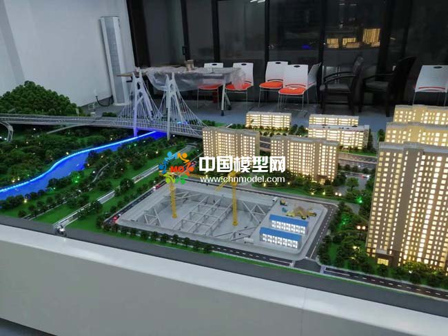 砼測檢測技術沙盤模型