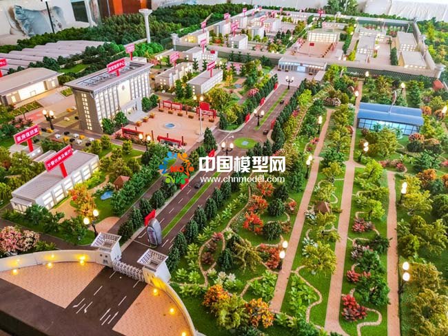 四川監獄沙盤模型