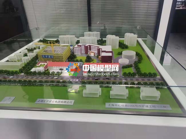 建筑工地沙盤模型