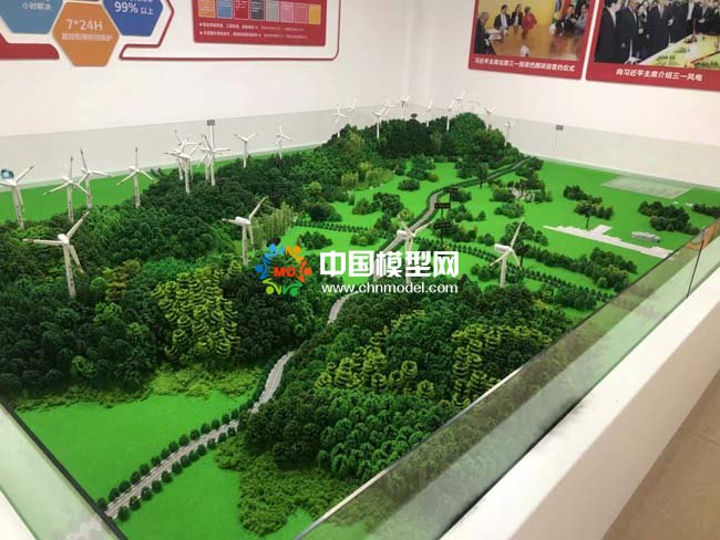 智慧風電場沙盤模型實現最優資產配置