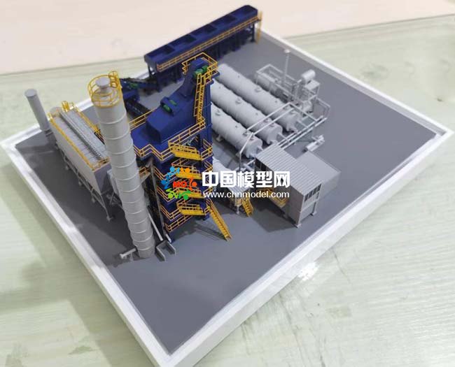 生物質催化熱解沙盤模型