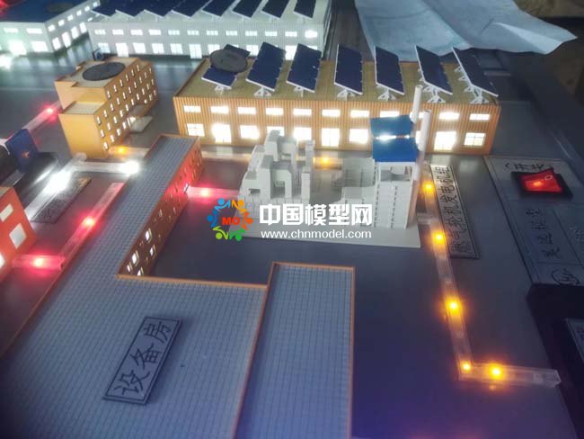 電力源網荷儲一體化和多能互補沙盤模型