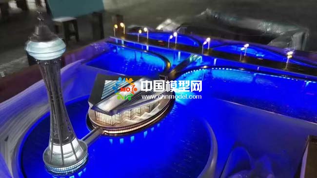 海天一洲沙盤模型