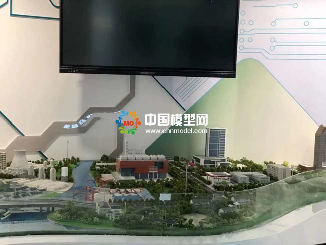 節能減排高效能源利用沙盤模型