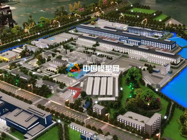 有色金屬礦山冶煉銅業沙盤模型